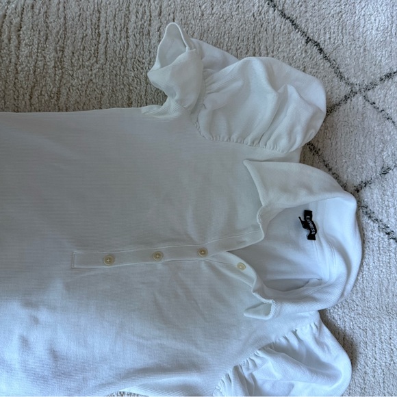 Express White Ribbed Knit Top - Picture 3 of 6